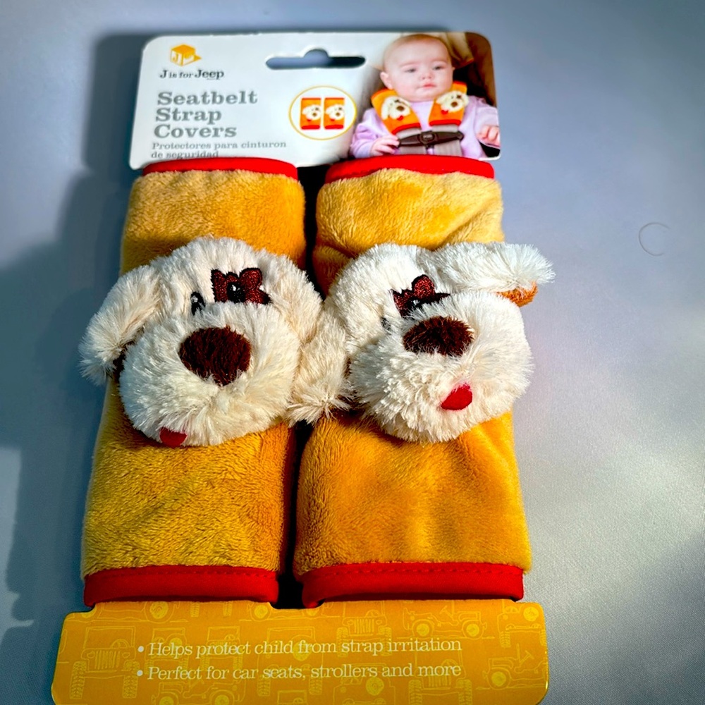 Seatbelt Strap Covers for infants and children